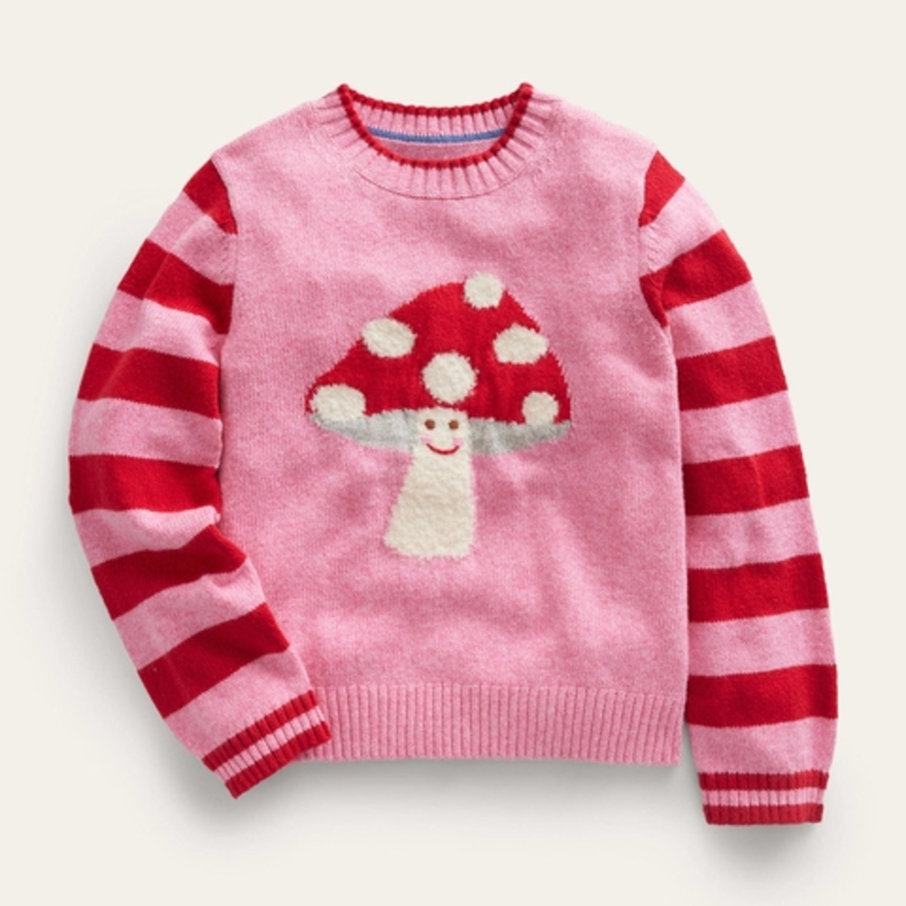 Mini Boden Mushroom Sweater